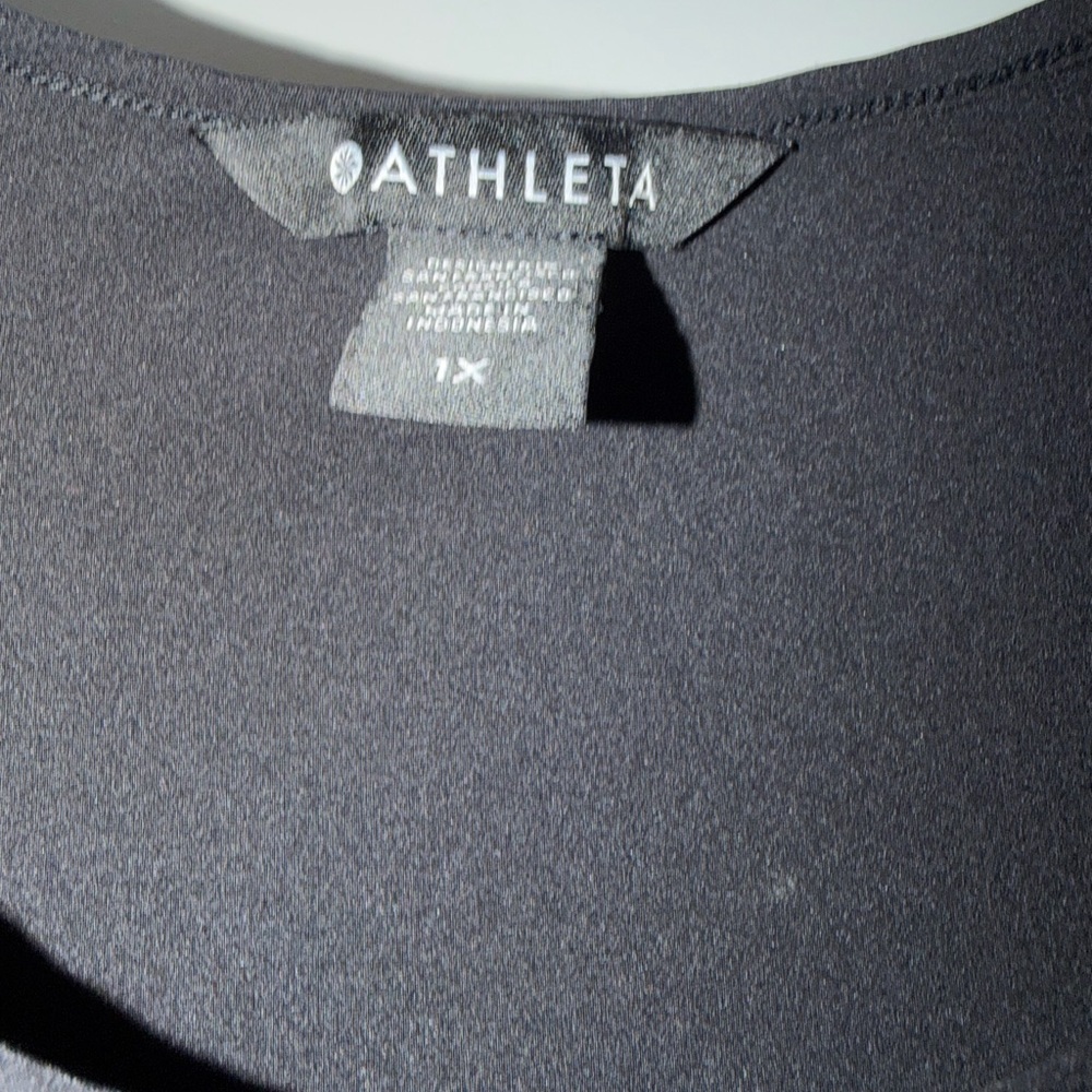 Athleta Black Racerback High-Low Maxi Dress - Picture 10 of 10
